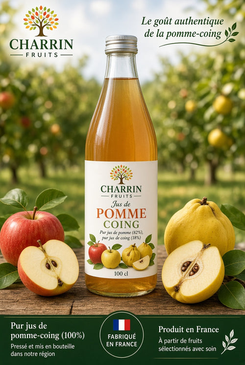 Jus de pomme coing